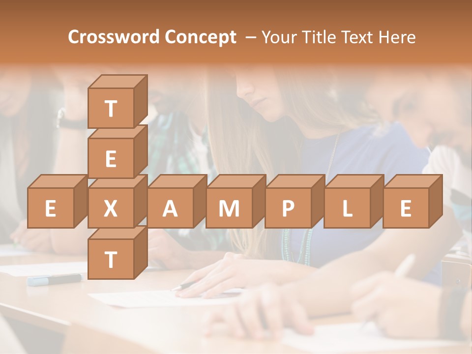 Write Workplace Study PowerPoint Template