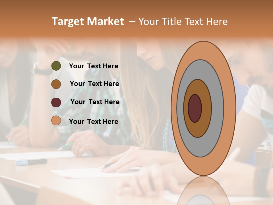 Write Workplace Study PowerPoint Template