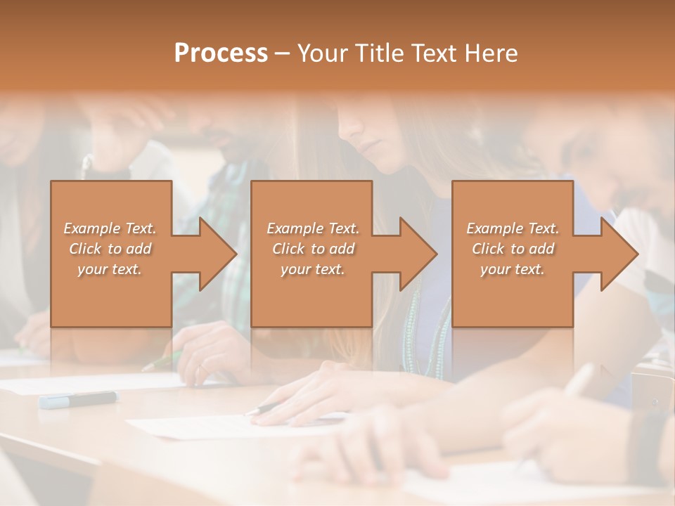 Write Workplace Study PowerPoint Template