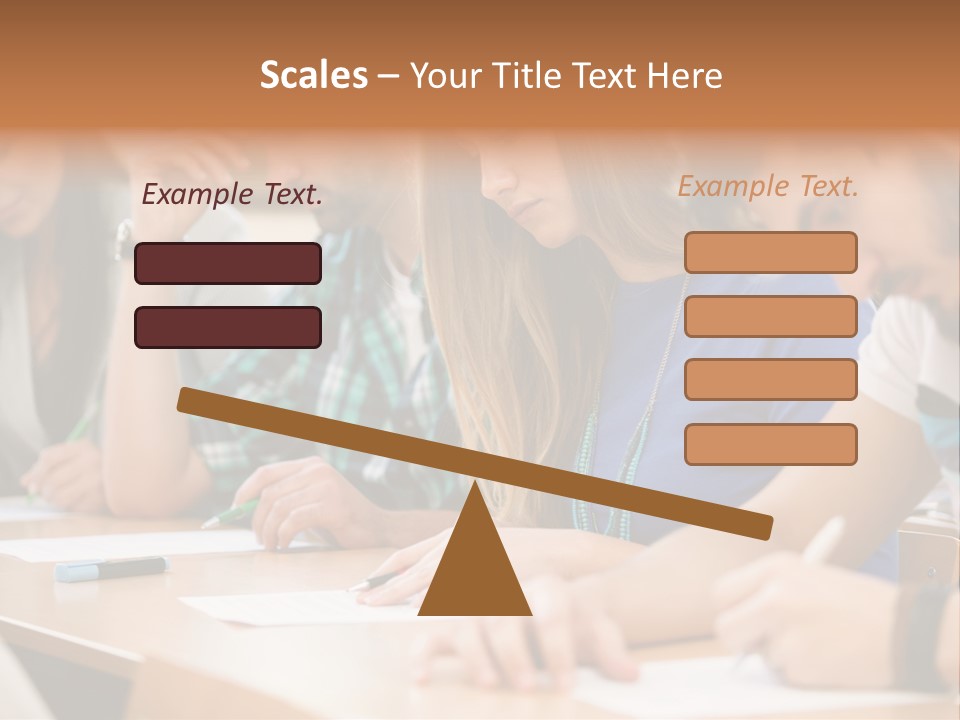 Write Workplace Study PowerPoint Template