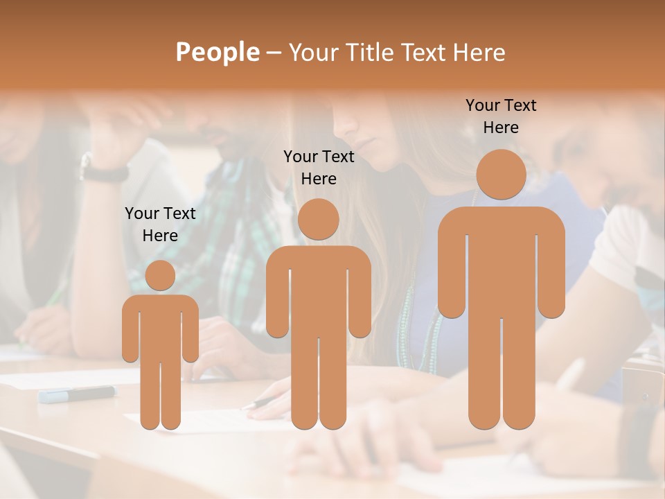 Write Workplace Study PowerPoint Template