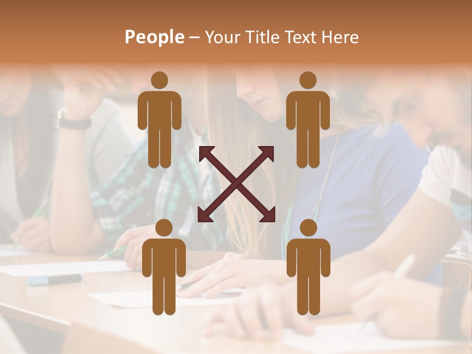 Write Workplace Study PowerPoint Template