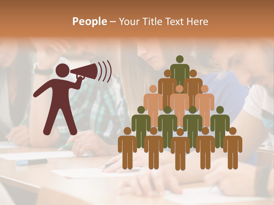 Write Workplace Study PowerPoint Template