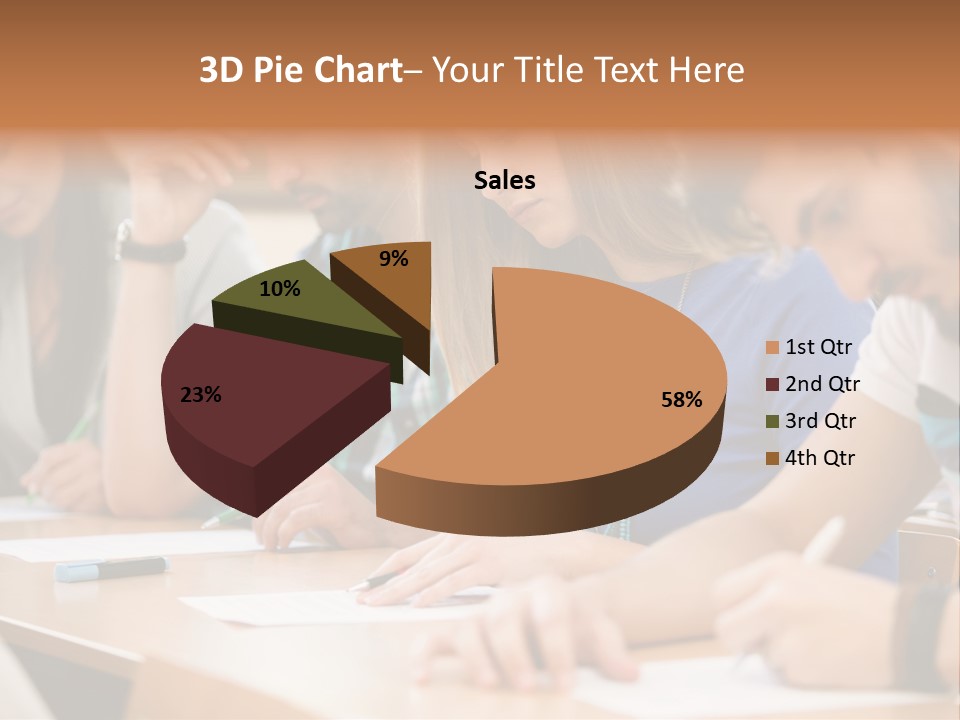Write Workplace Study PowerPoint Template