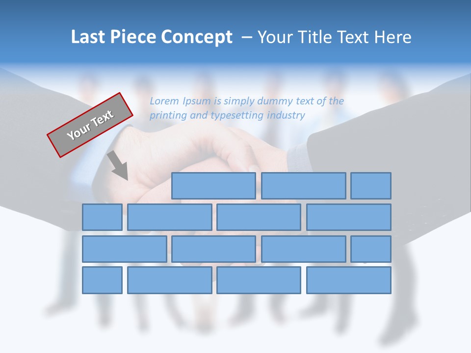 Commerce Team Agree PowerPoint Template