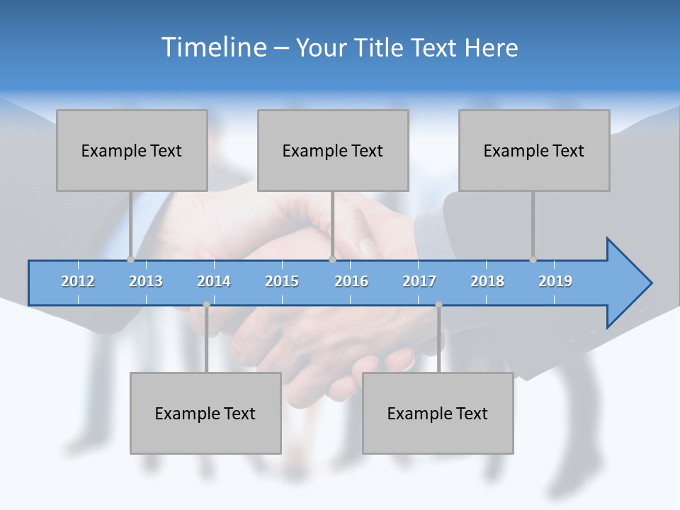 Commerce Team Agree PowerPoint Template