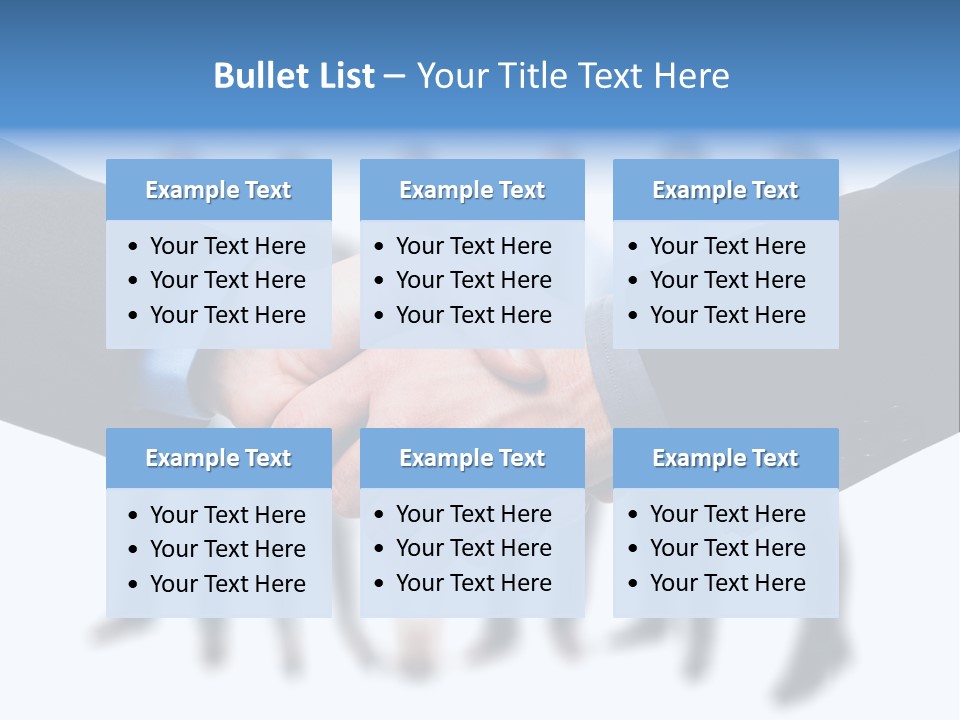 Commerce Team Agree PowerPoint Template