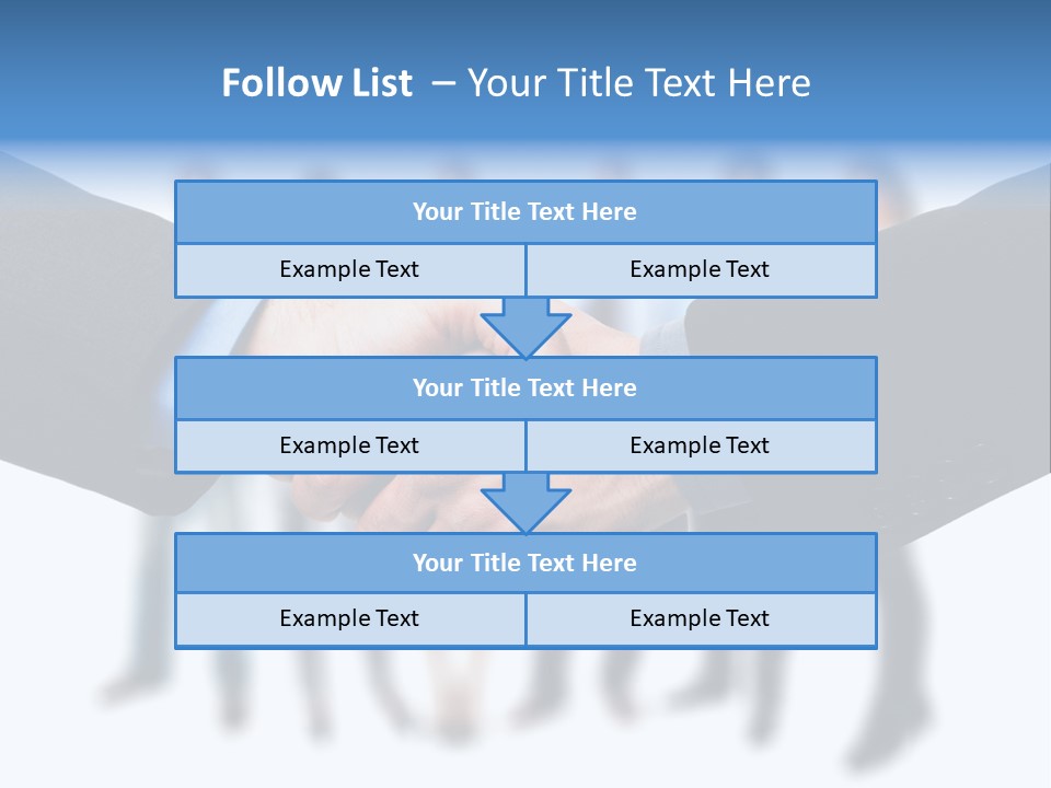 Commerce Team Agree PowerPoint Template