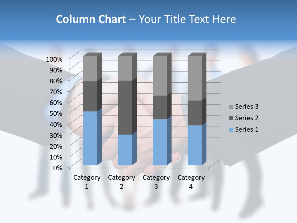 Commerce Team Agree PowerPoint Template