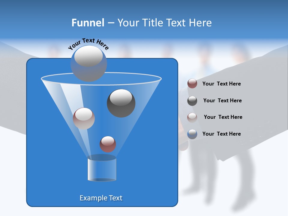Commerce Team Agree PowerPoint Template