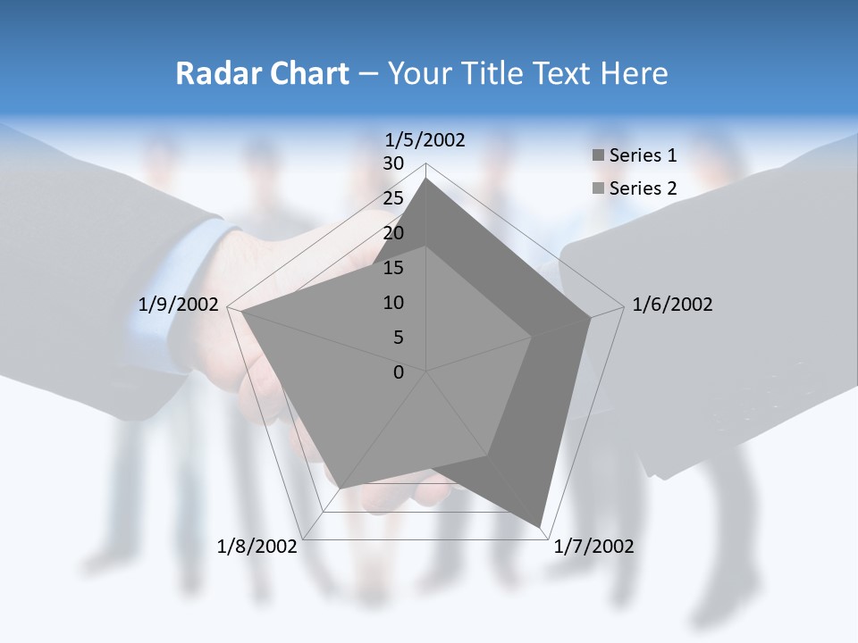 Commerce Team Agree PowerPoint Template