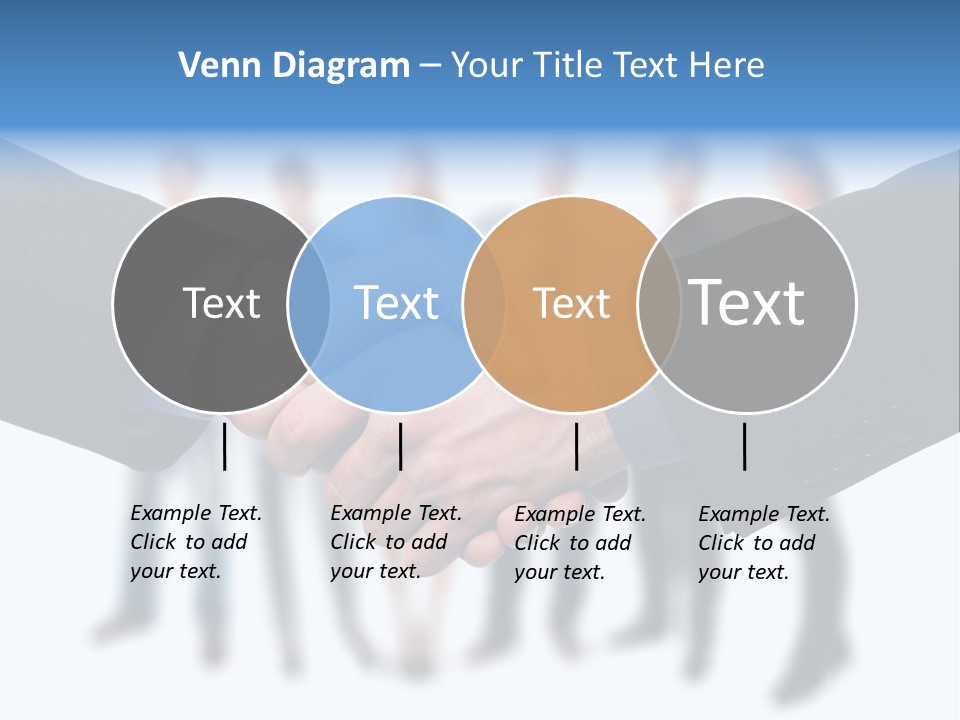 Commerce Team Agree PowerPoint Template