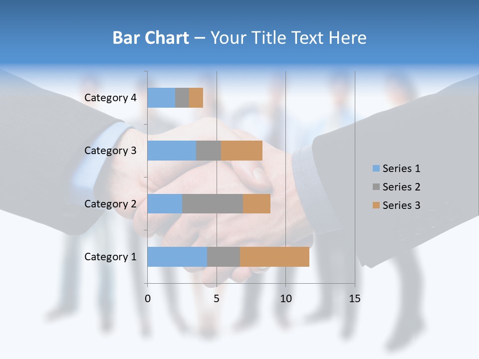 Commerce Team Agree PowerPoint Template