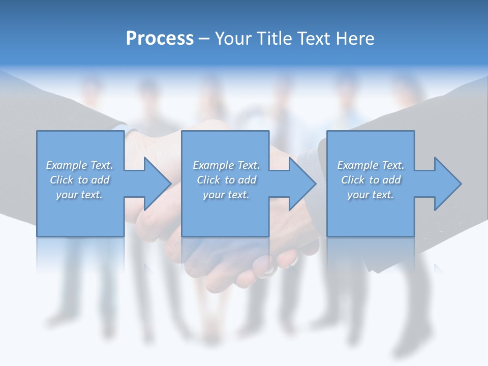 Commerce Team Agree PowerPoint Template