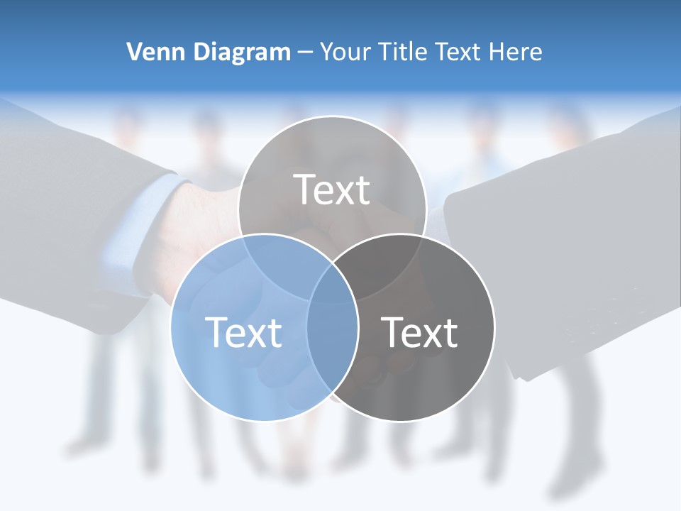 Commerce Team Agree PowerPoint Template