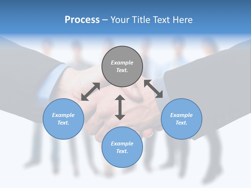 Commerce Team Agree PowerPoint Template