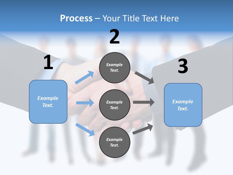 Commerce Team Agree PowerPoint Template