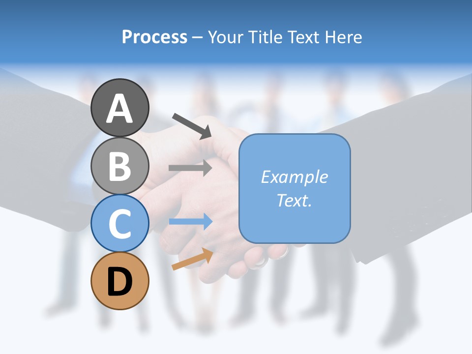 Commerce Team Agree PowerPoint Template