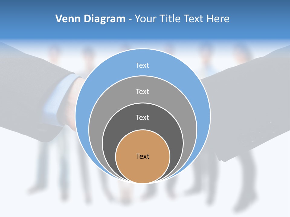 Commerce Team Agree PowerPoint Template