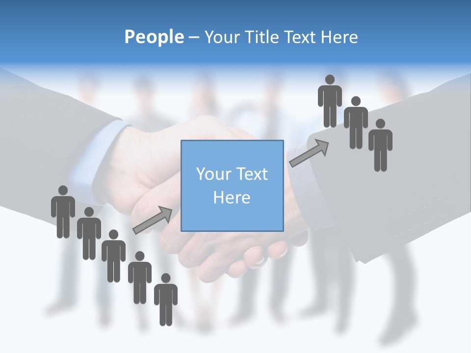 Commerce Team Agree PowerPoint Template