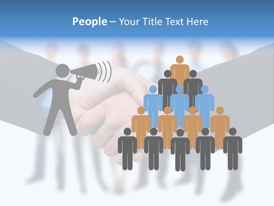 Commerce Team Agree PowerPoint Template