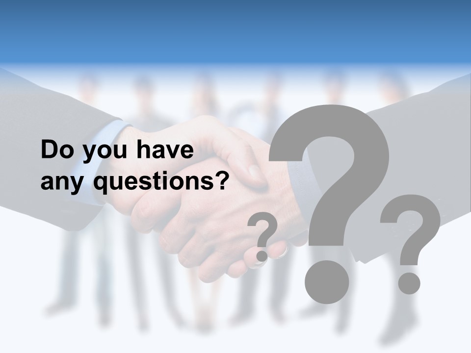 Commerce Team Agree PowerPoint Template