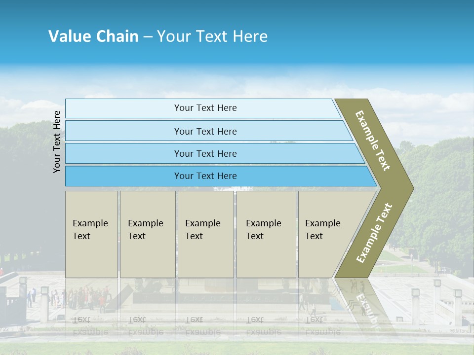 Monument Frognerpark Tourism PowerPoint Template