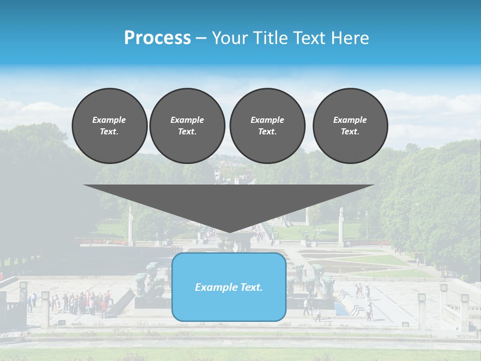 Monument Frognerpark Tourism PowerPoint Template