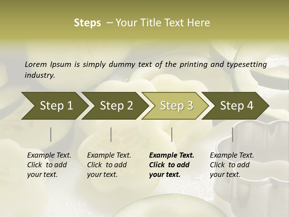 Ripe Garden Salad PowerPoint Template