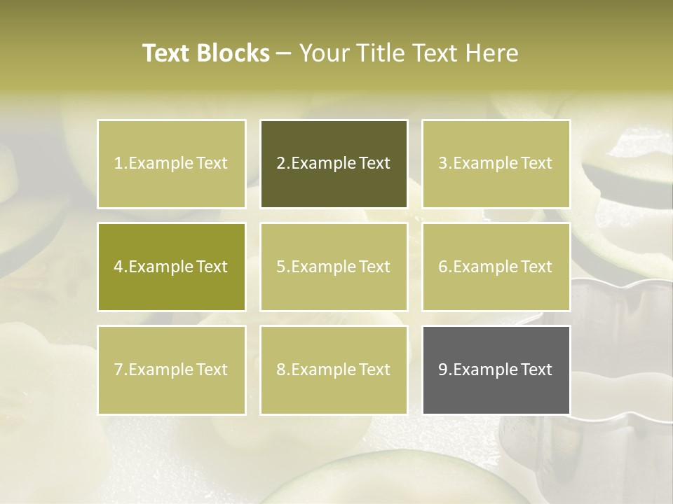 Ripe Garden Salad PowerPoint Template