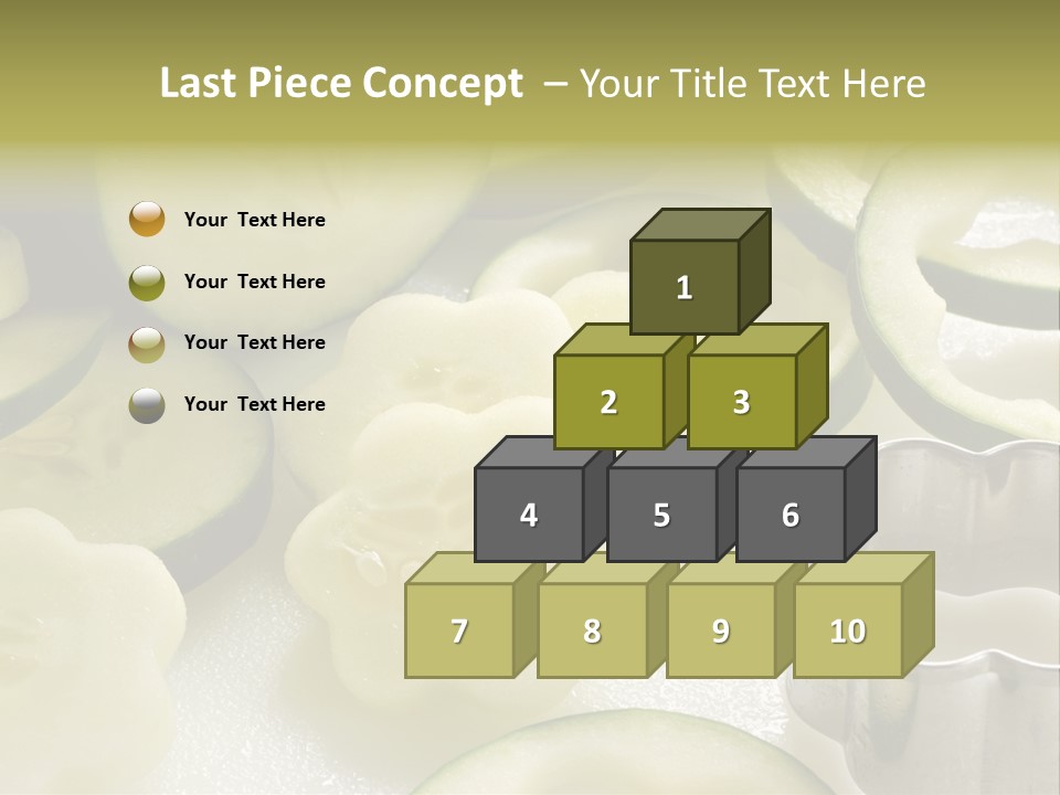 Ripe Garden Salad PowerPoint Template