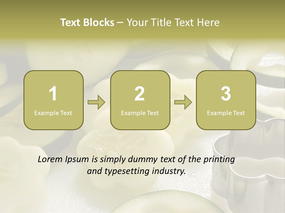 Ripe Garden Salad PowerPoint Template