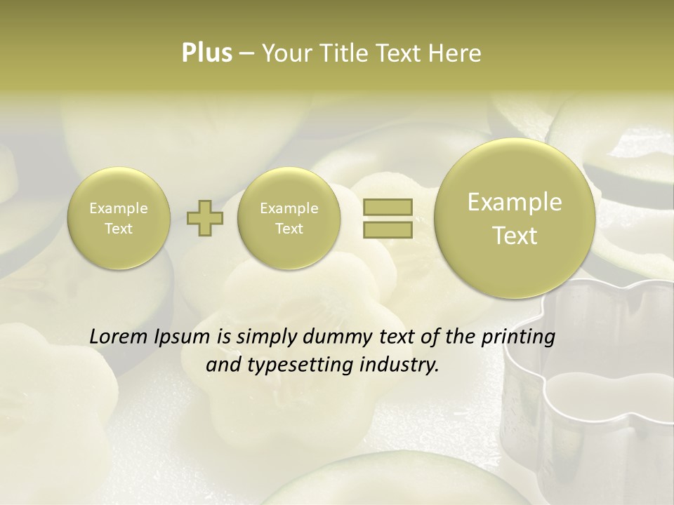Ripe Garden Salad PowerPoint Template