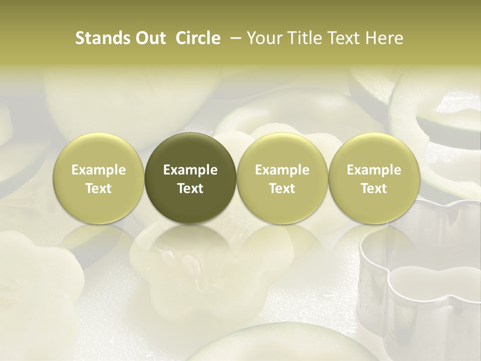 Ripe Garden Salad PowerPoint Template