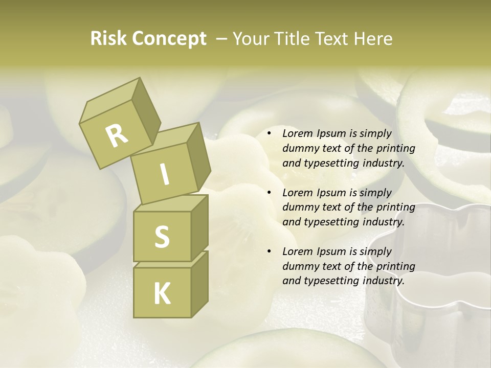 Ripe Garden Salad PowerPoint Template