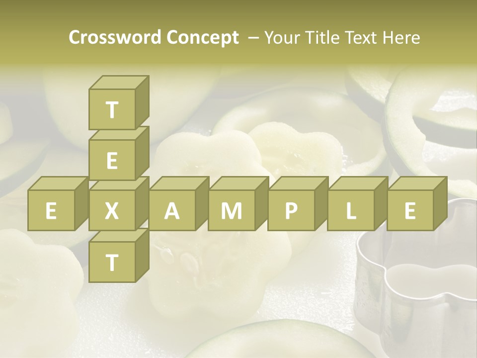 Ripe Garden Salad PowerPoint Template