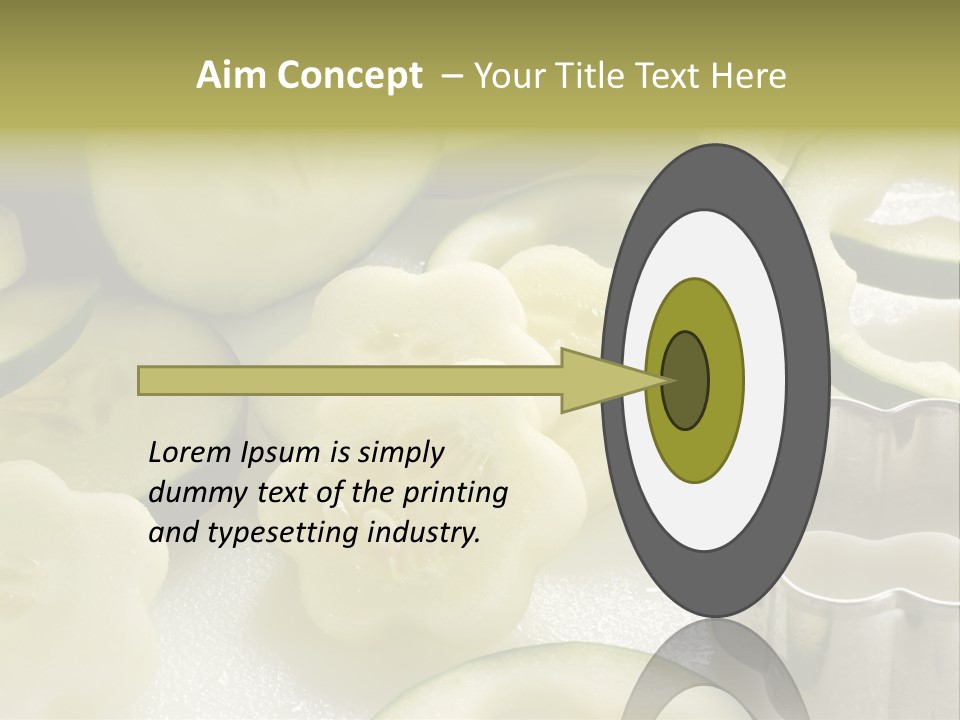 Ripe Garden Salad PowerPoint Template