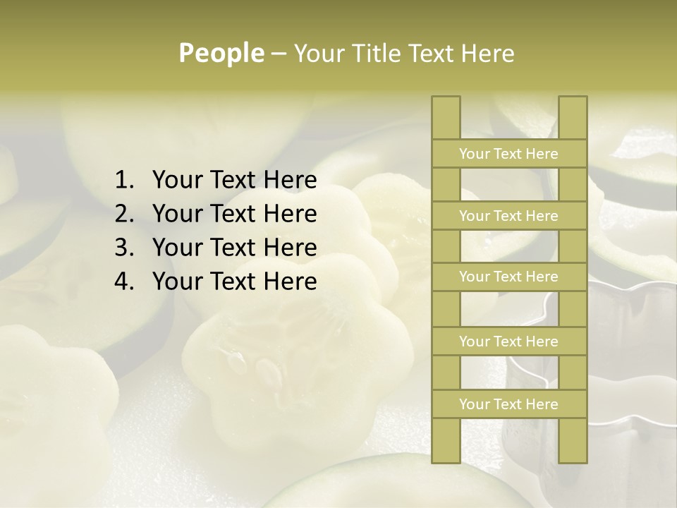 Ripe Garden Salad PowerPoint Template