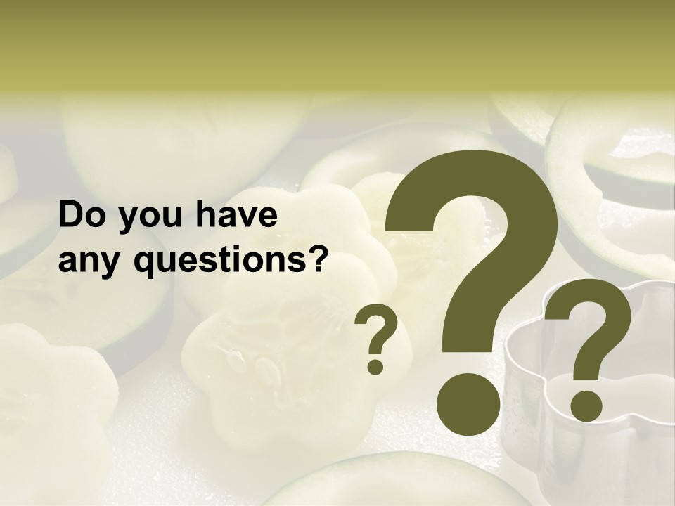 Ripe Garden Salad PowerPoint Template