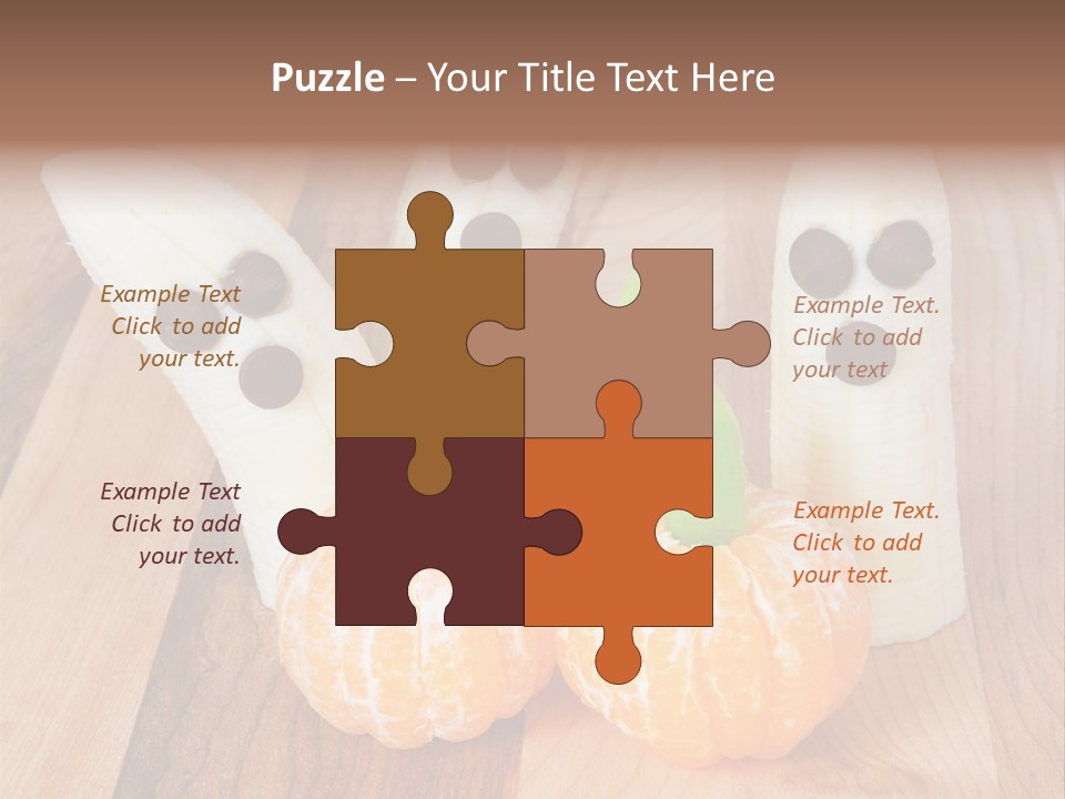 Kid Friendly Halloween Nutrient PowerPoint Template