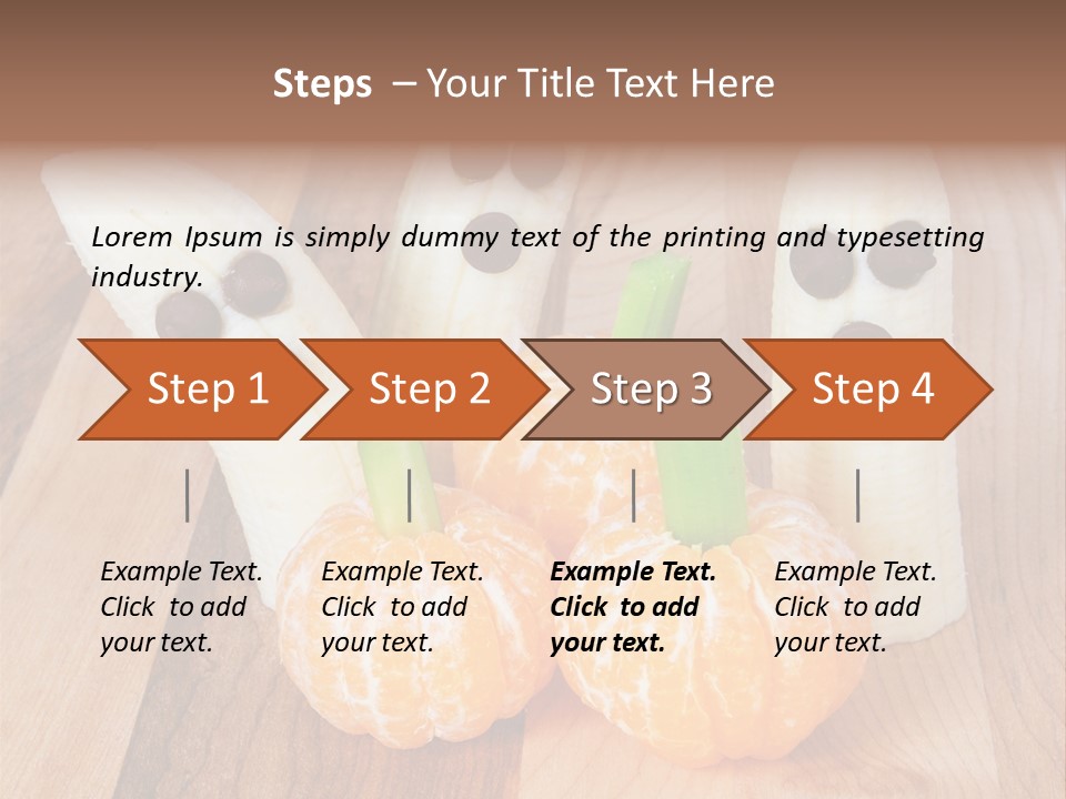 Kid Friendly Halloween Nutrient PowerPoint Template