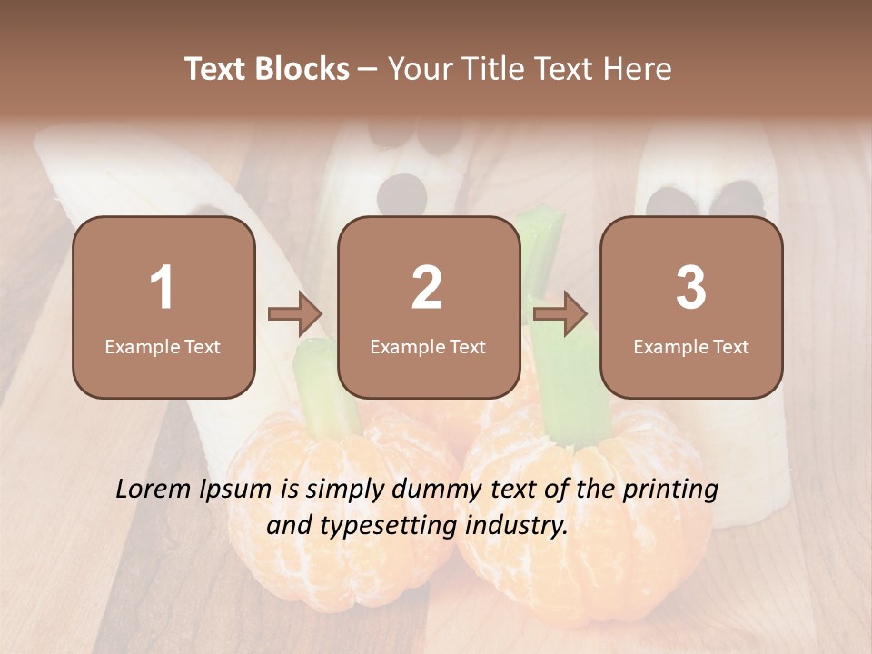 Kid Friendly Halloween Nutrient PowerPoint Template