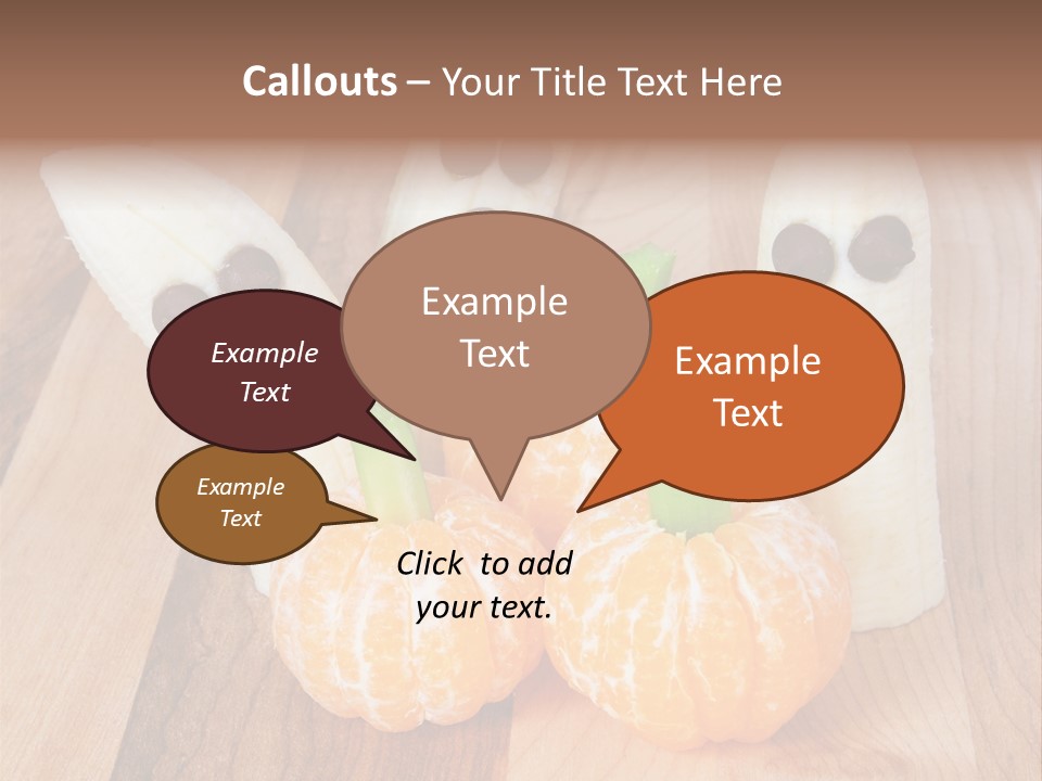 Kid Friendly Halloween Nutrient PowerPoint Template