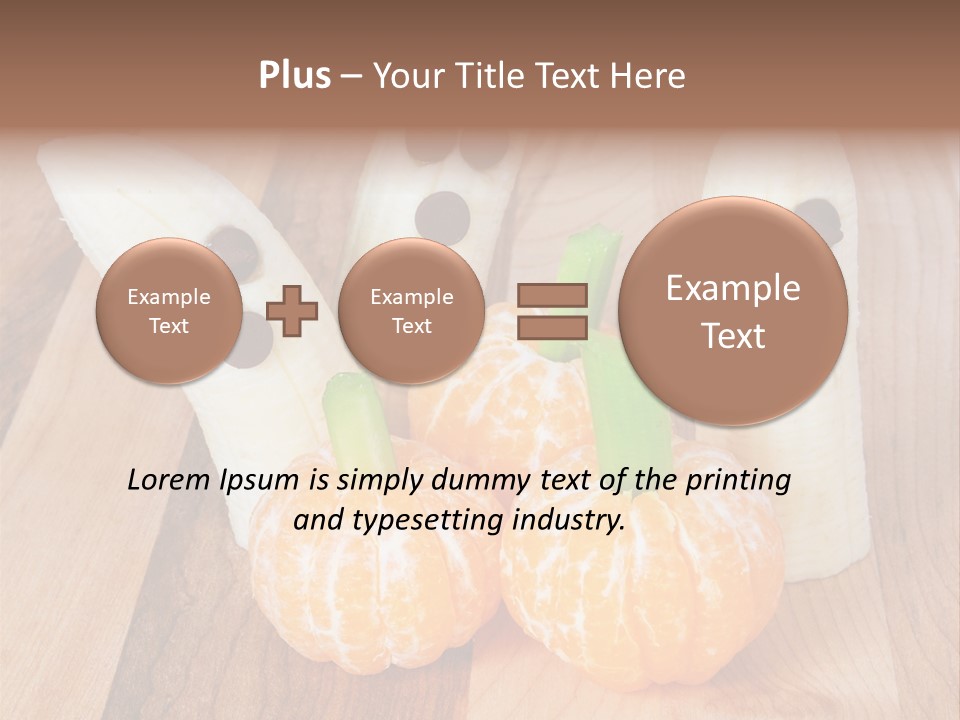 Kid Friendly Halloween Nutrient PowerPoint Template