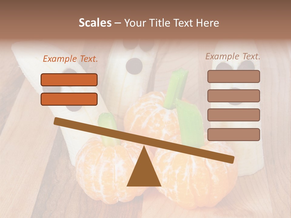 Kid Friendly Halloween Nutrient PowerPoint Template