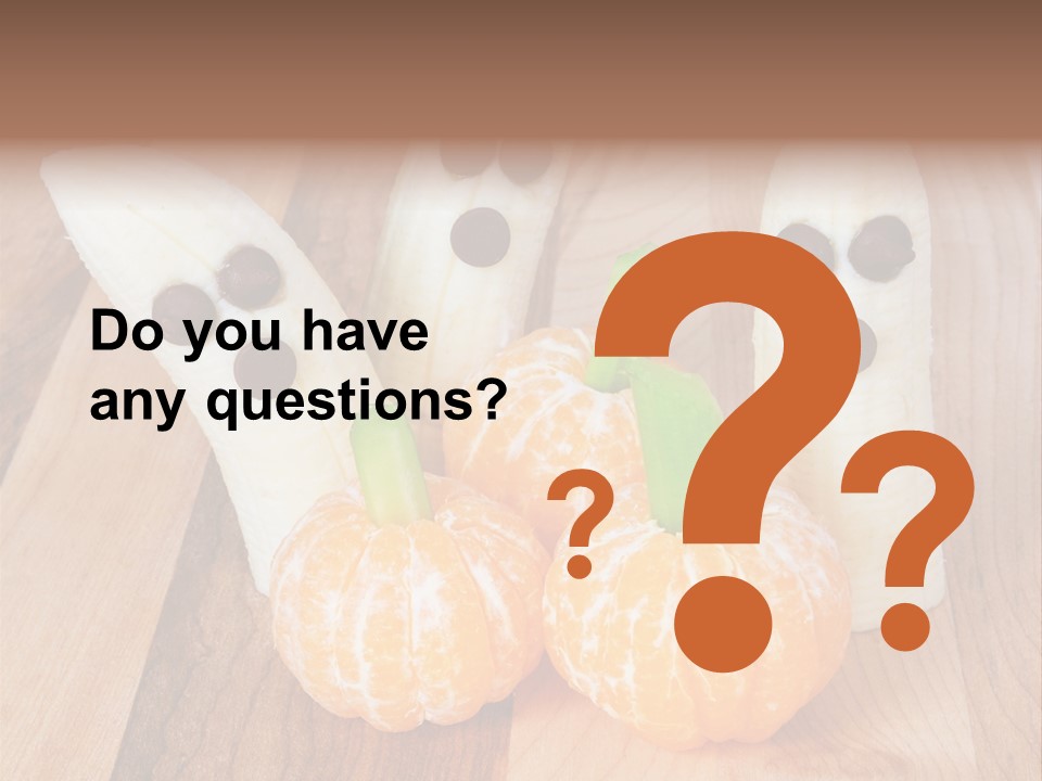 Kid Friendly Halloween Nutrient PowerPoint Template