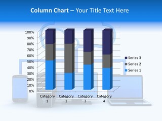 File Cloud Storage Network PowerPoint Template