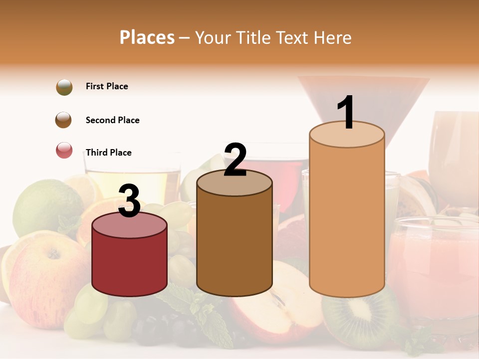 Grape Banana Detox PowerPoint Template