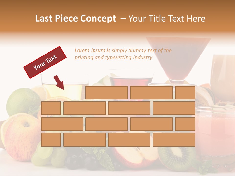 Grape Banana Detox PowerPoint Template