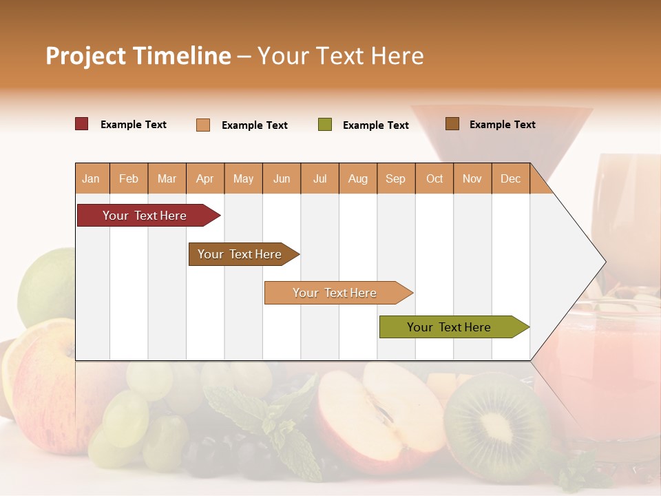 Grape Banana Detox PowerPoint Template